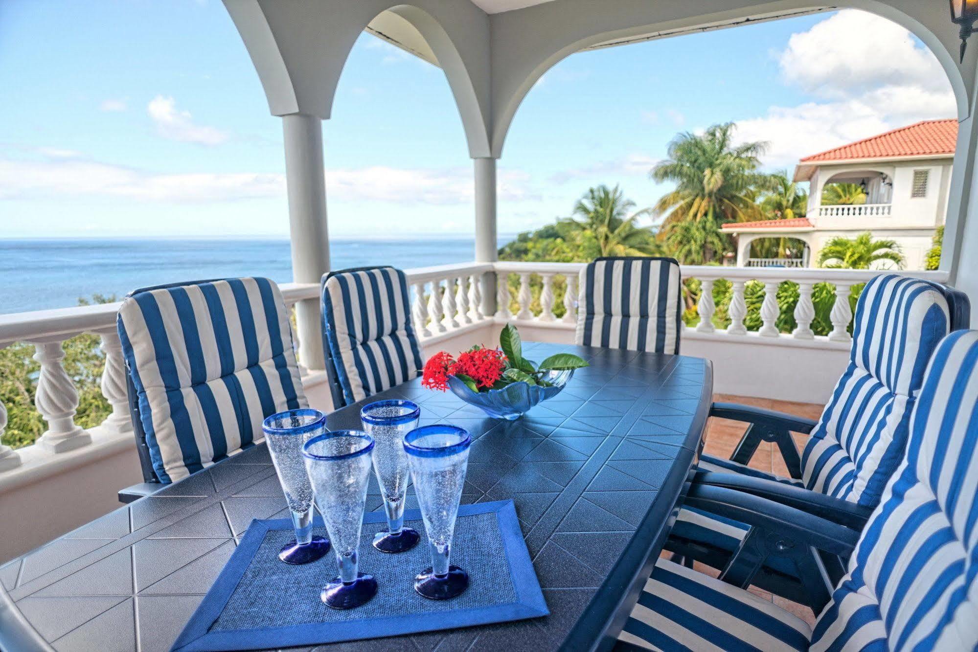 Caribbean Sea View Holiday Apartments Méro Exterior foto