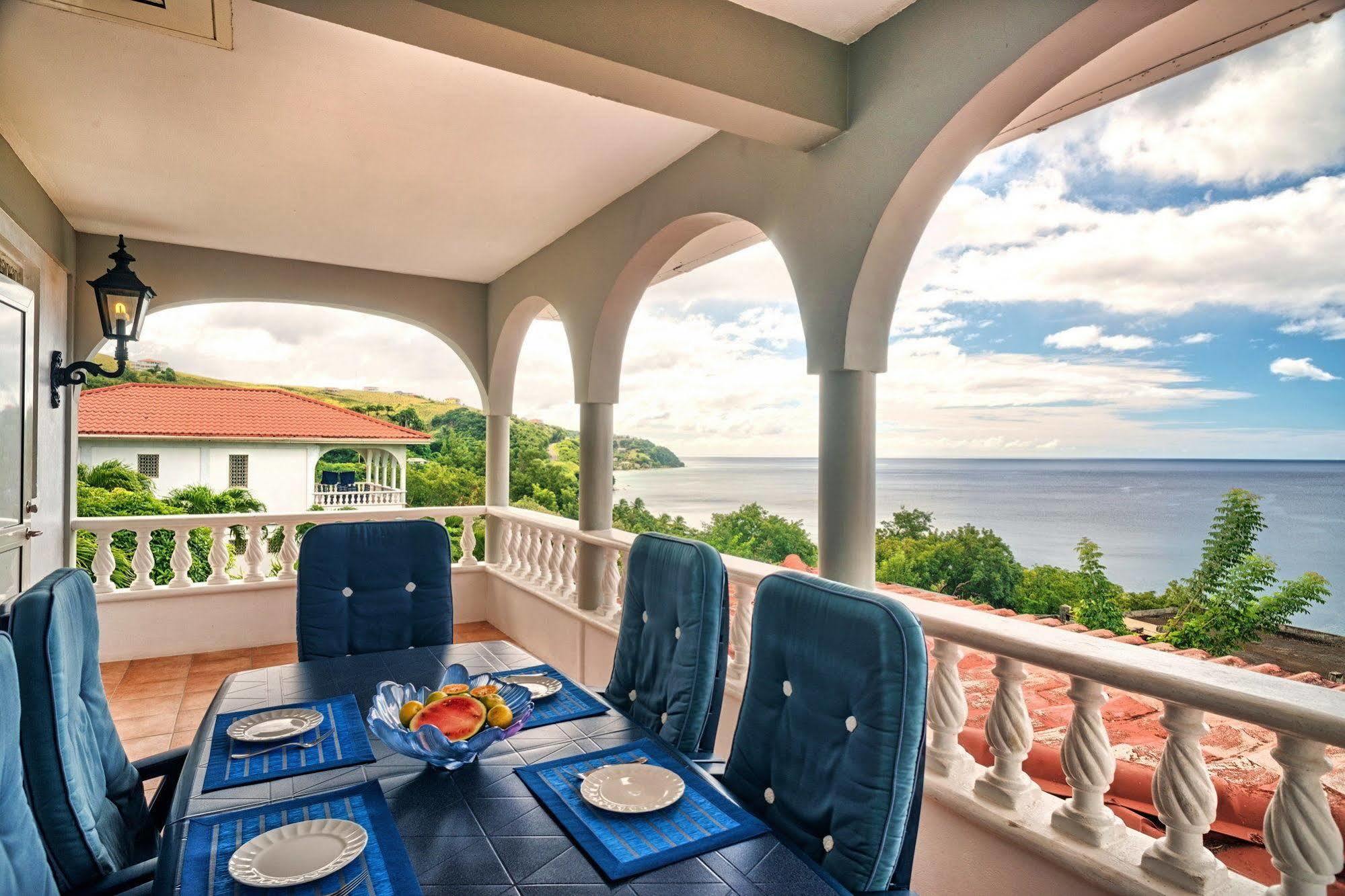 Caribbean Sea View Holiday Apartments Méro Exterior foto
